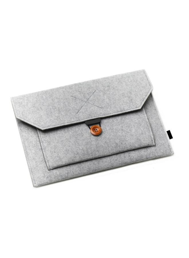 Protective Sleeve For Apple MacBook 14-Inch Light Grey