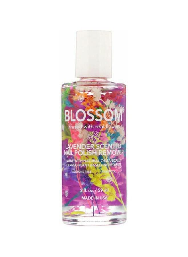 Lavender Scented Nail Polish Remover Clear