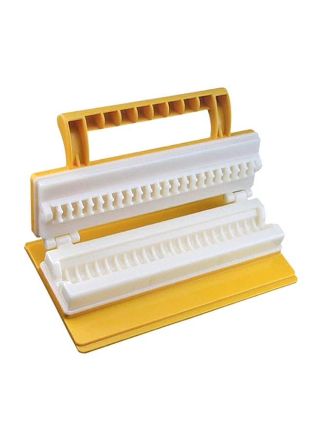 BBQ Meat Skewer Tool Yellow/White 18cm