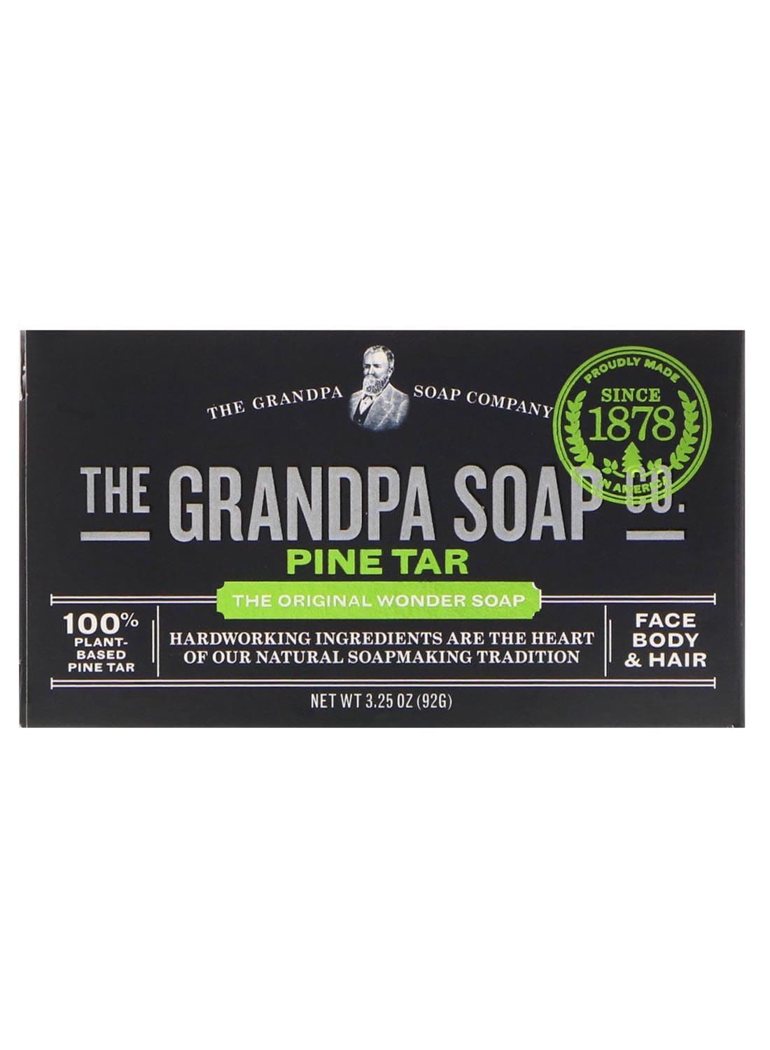 Pine Tar The Original Wonder Soap Brown 92grams