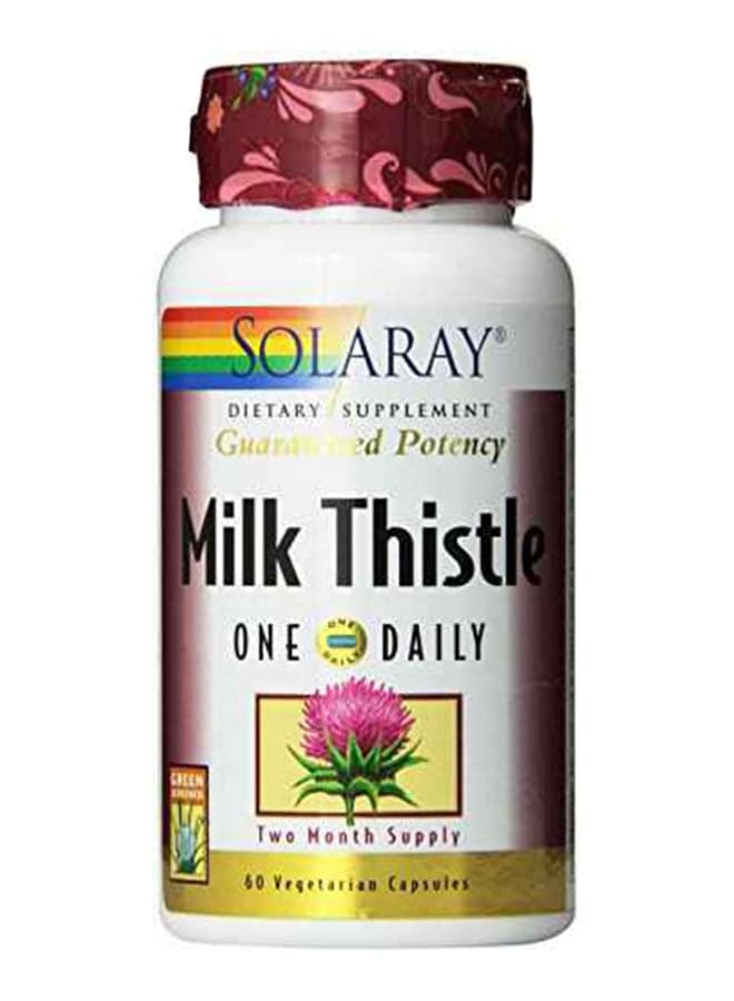 Milk Thistle One Daily Dietary Supplement - 60 Capsules