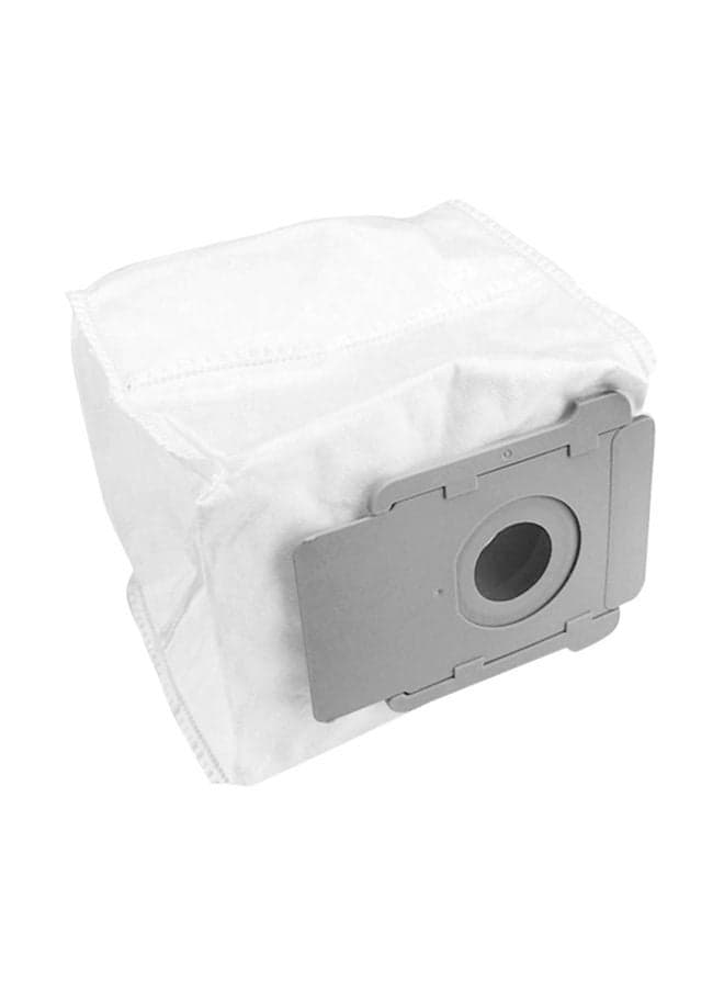 4-Piece Replacement Vacuum Cleaner Dust Disposal Bag H27131-3 White/Grey
