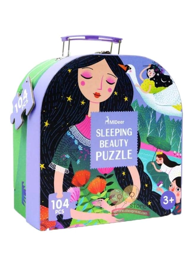 104-Piece Sleeping Beauty Jigsaw Puzzle