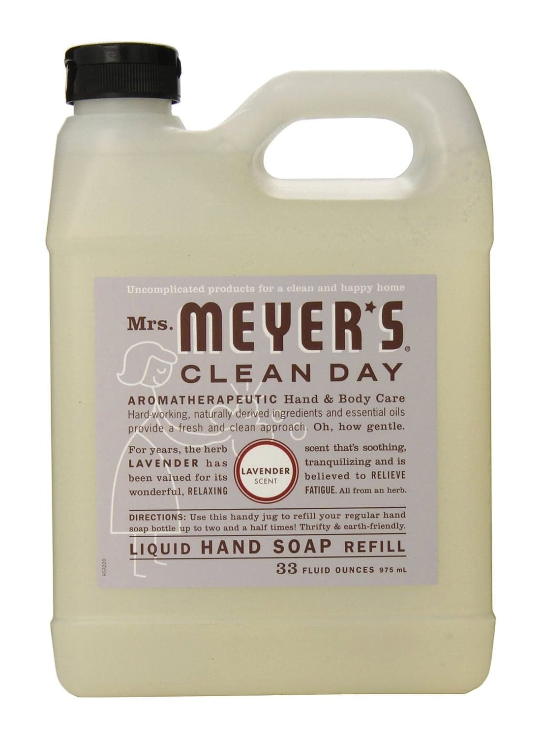 Aroma Therapeutic Lavender Liquid Hand Soap Refill 975ml