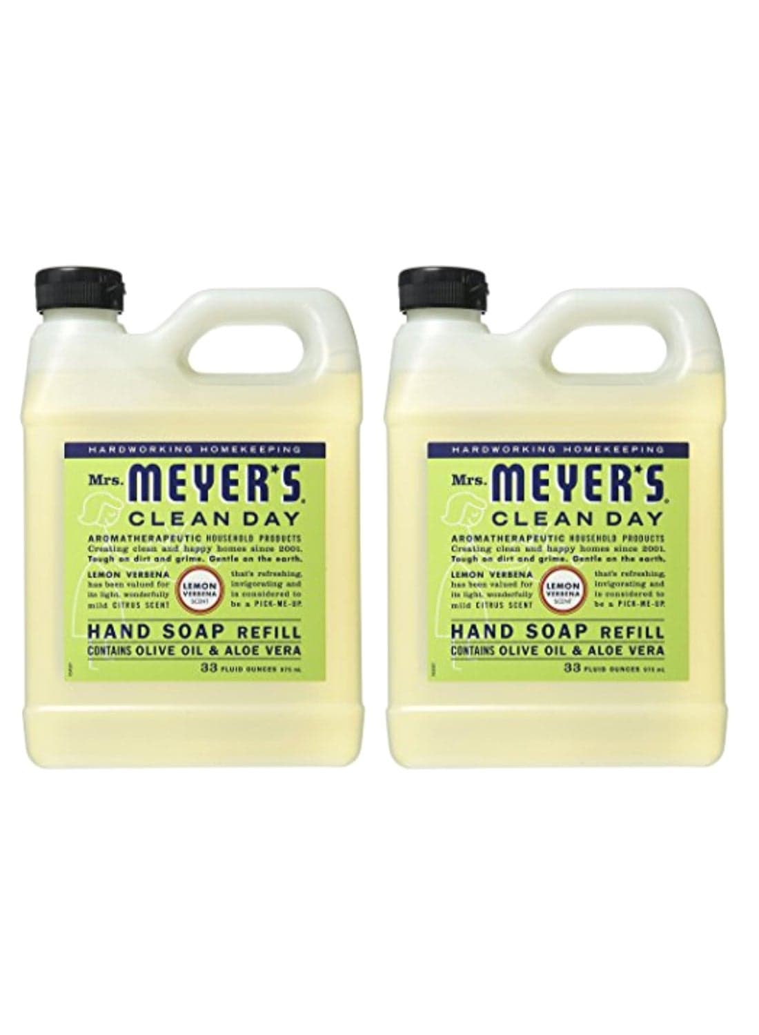 Pack Of 2 Lemon Verbena Liquid Hand Soap Multicolour