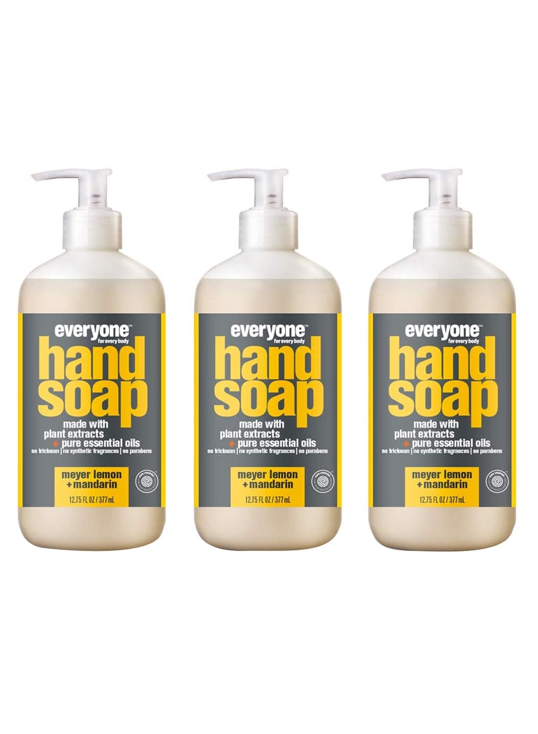 Pack Of 3 Meyer Lemon Plus Mandarin Hand Soap 3 x 377ml