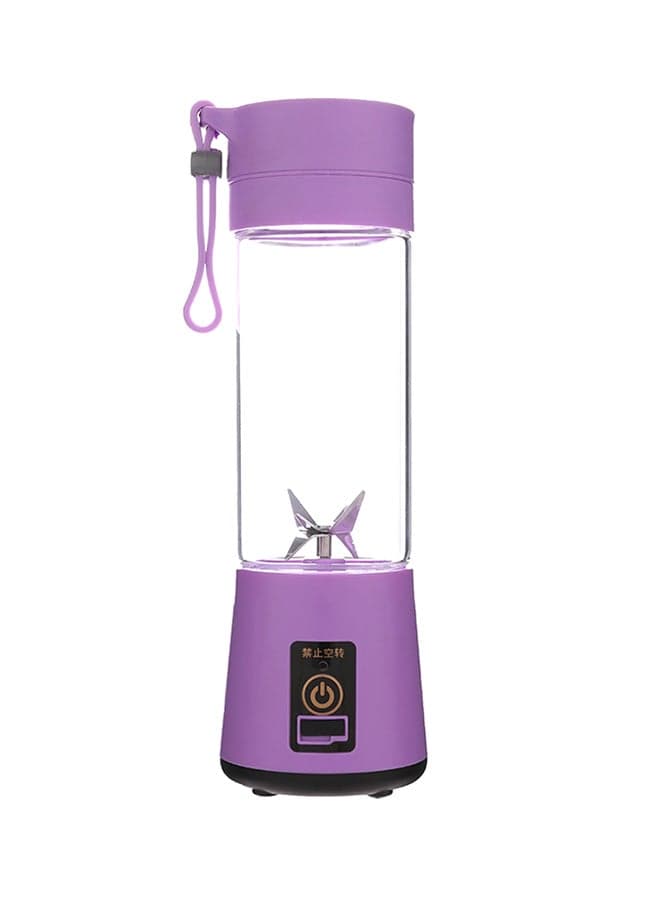 Multi-Function Portable Juicer Purple 25.00x8.00x8.00cm