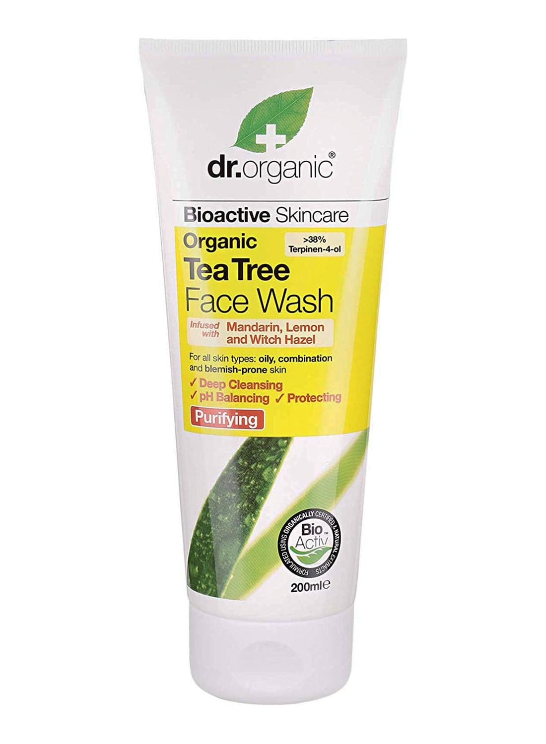 Bioactive Skincare Tea Tree Face Wash 200ml