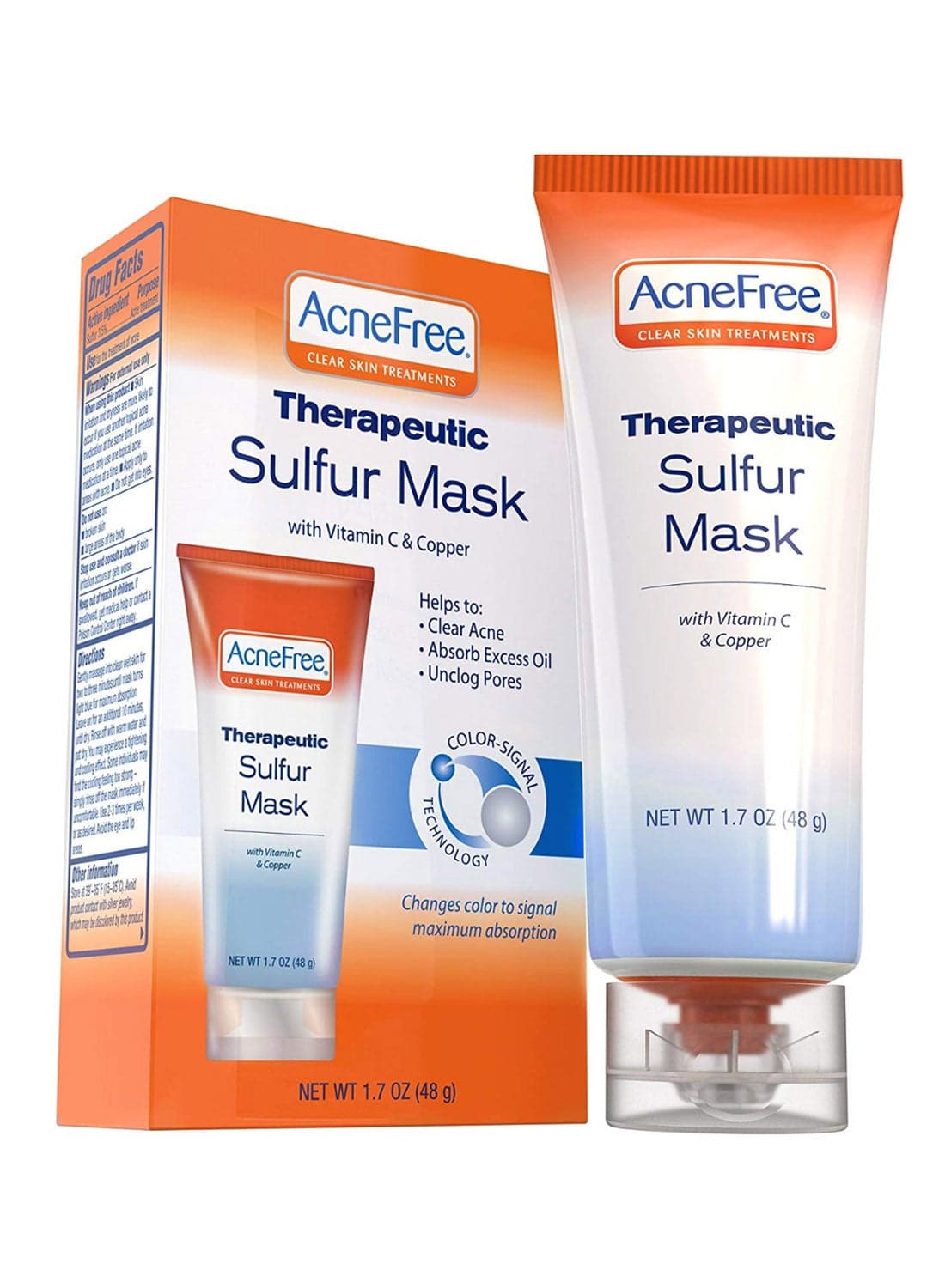 Vitamin C And Copper Therapeutic Sulfur Face Mask