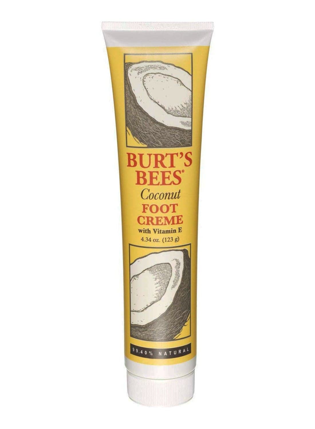 Coconut And Vitamin E Foot Cream 123grams