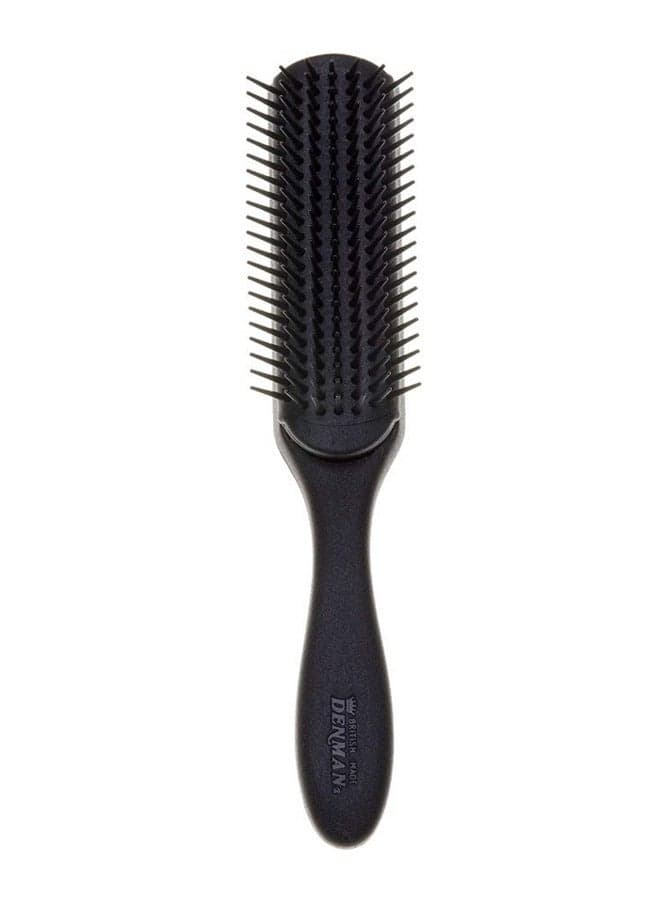 7-Row Styling Brush Black