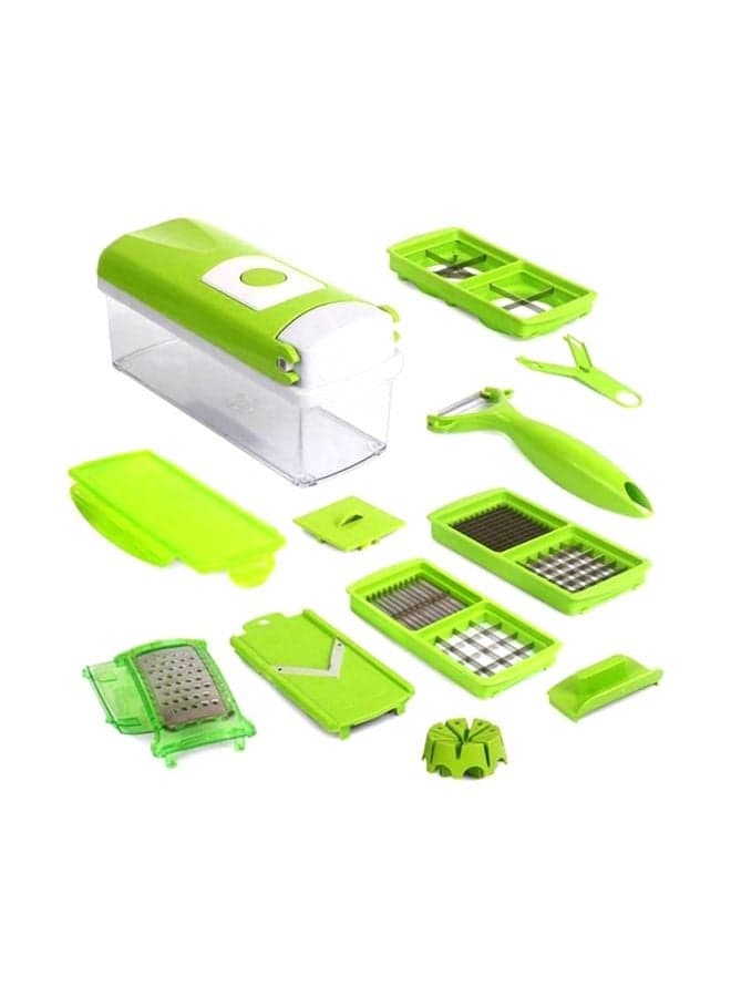 12-In-1 Vegetable Cutter Green