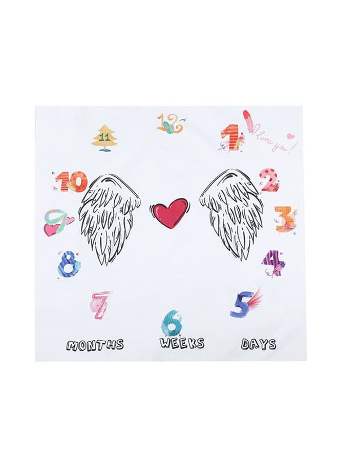 Infant Baby Milestone Blanket