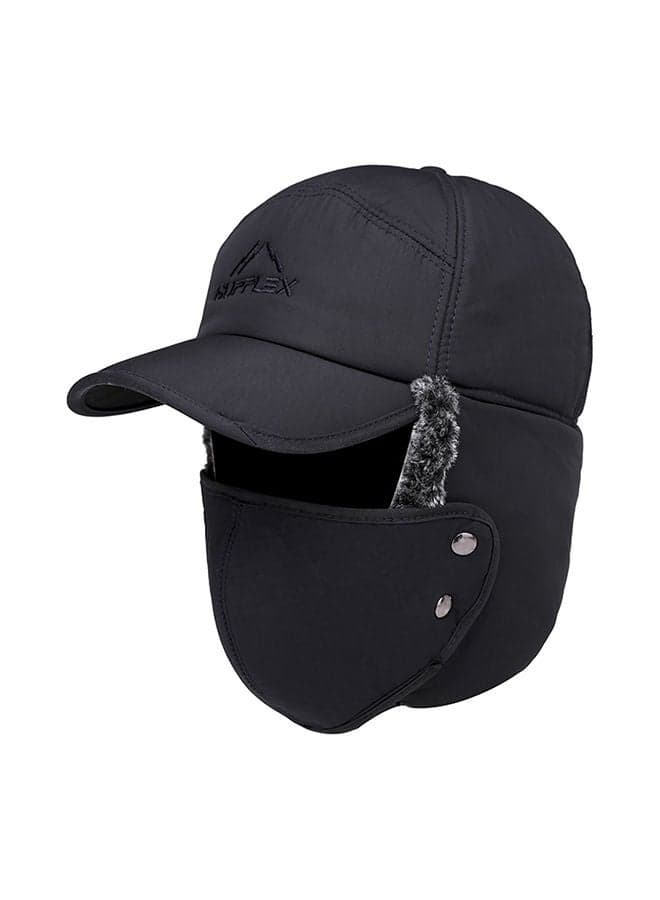 Full Face Winter Warm Hat With Detachable Mask