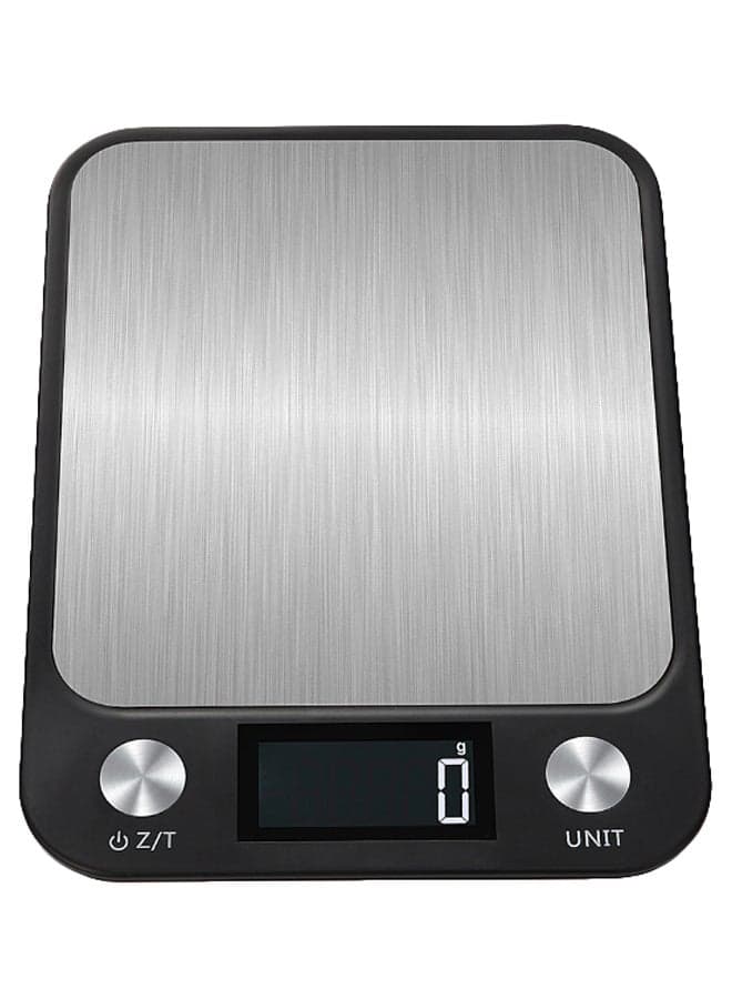 LCD Display Electric Kitchen Baking Scale 10kg H21857-1 Silver/Black