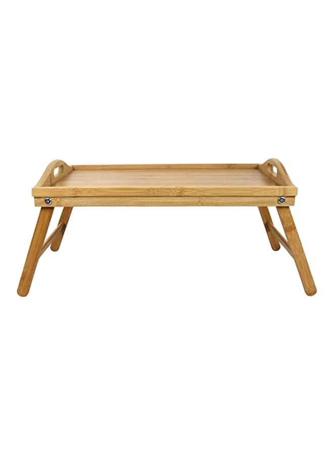 Foldable Breakfast Table Brown