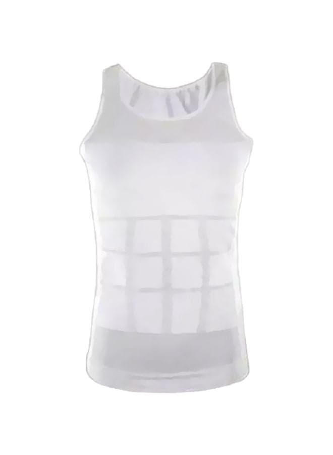 Slim'N Lift Sleeveless Vest White