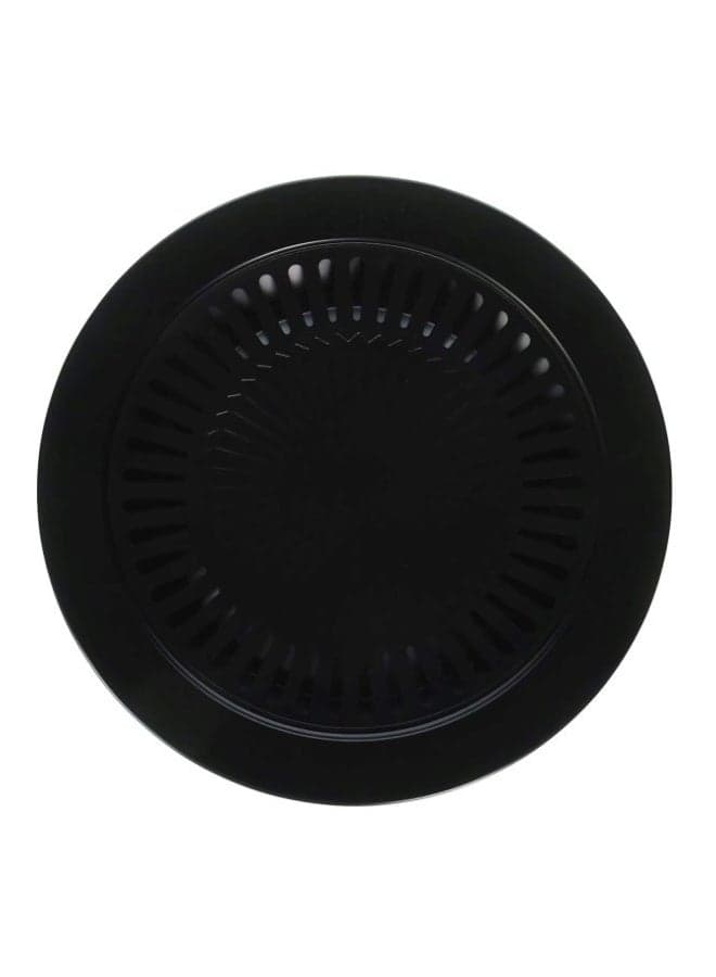 Smokeless Indoor Barbecue Grill Black 12.5inch