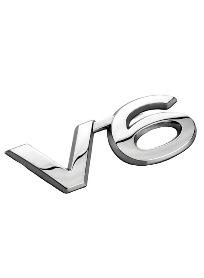 3D V6 Car Marks Emblem Badge For Toyota Prado
