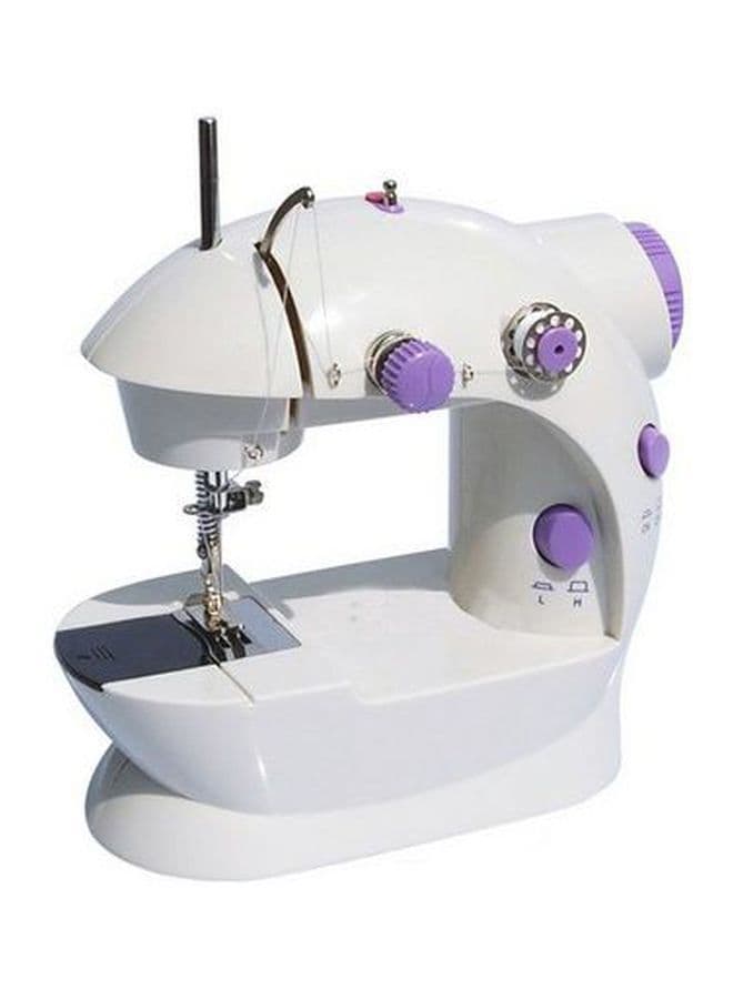 Portable Electric Sewing Machine 255.07088412.17 White/Purple