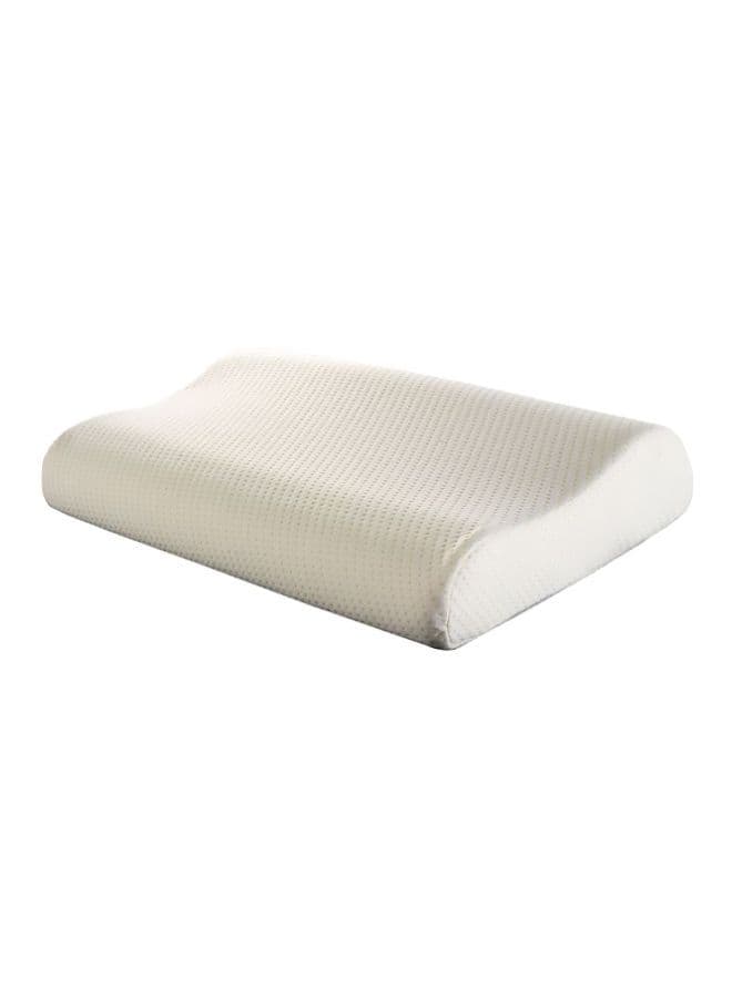 Memory Foam Contour Pillow White 61x36x12.5cm