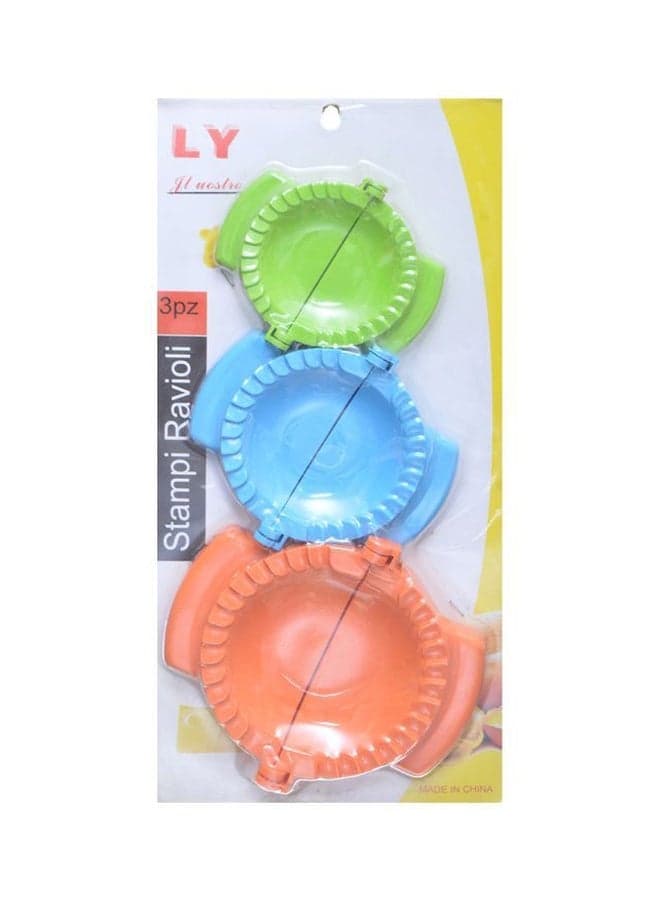 3-Piece Ravioli Dumpling Stamp Set Multicolour