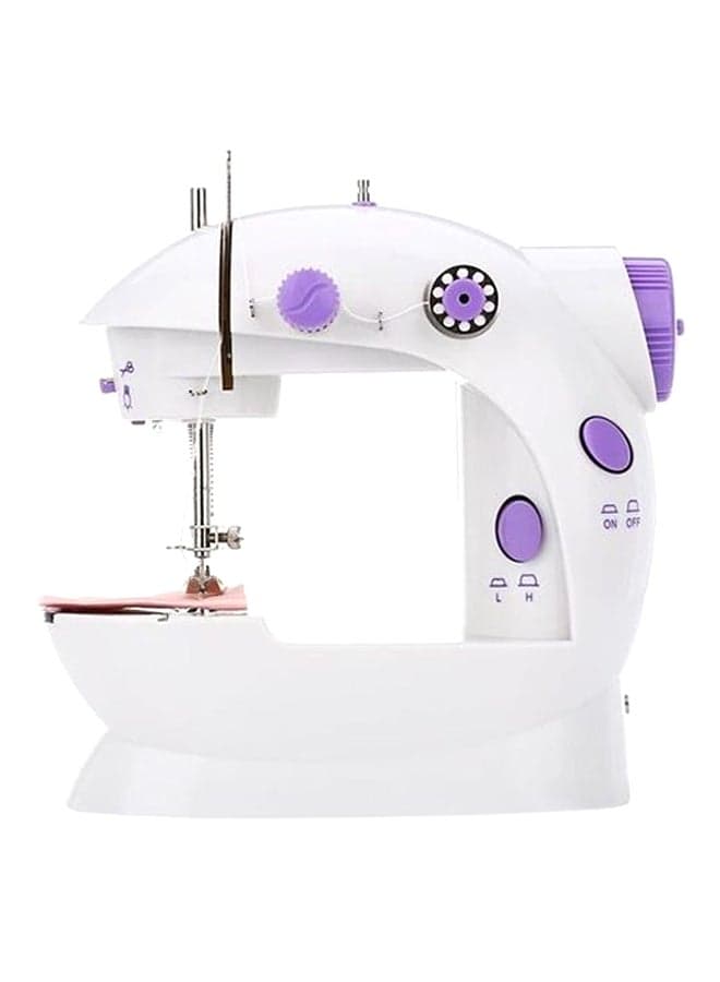 4-In-1 Mini Sewing Machine White/Purple 55846 White/Purple
