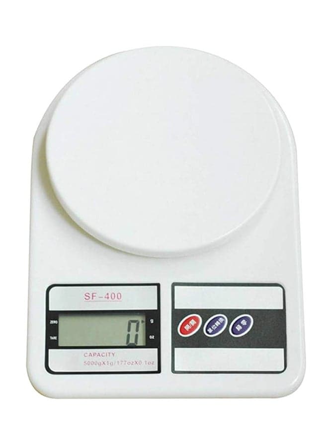 Digital Kitchen Scale White
