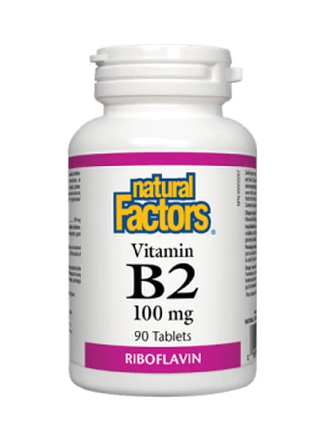 Vitamin B2 100 mg - 90 Tablets