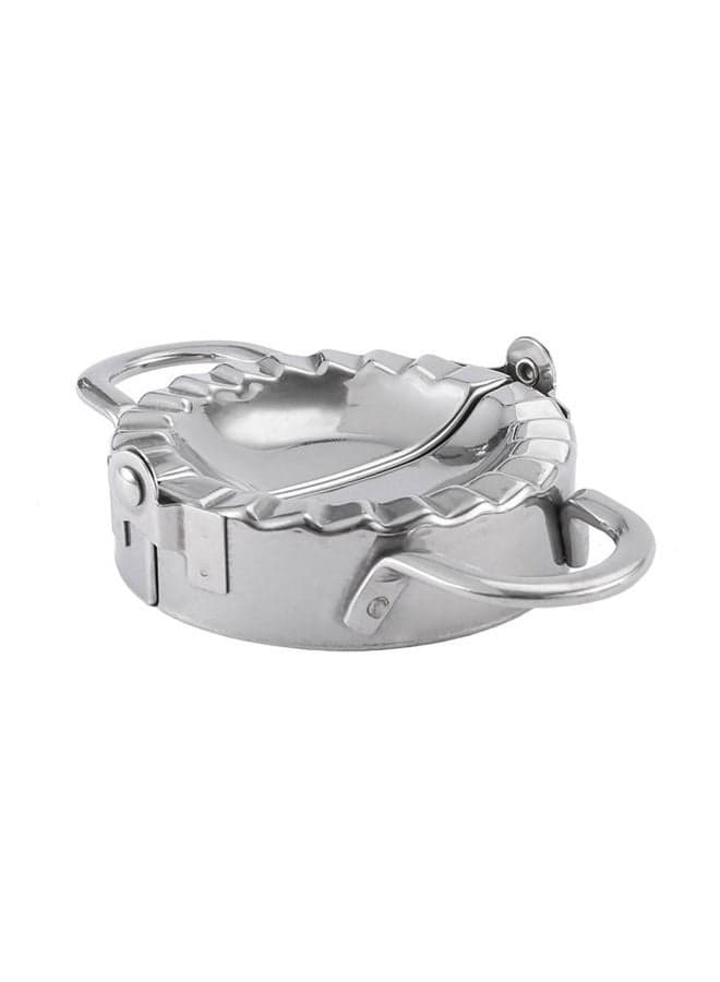 Dumping Maker Dough Press Circle Cutter Silver 15.00x3.00x11.00cm
