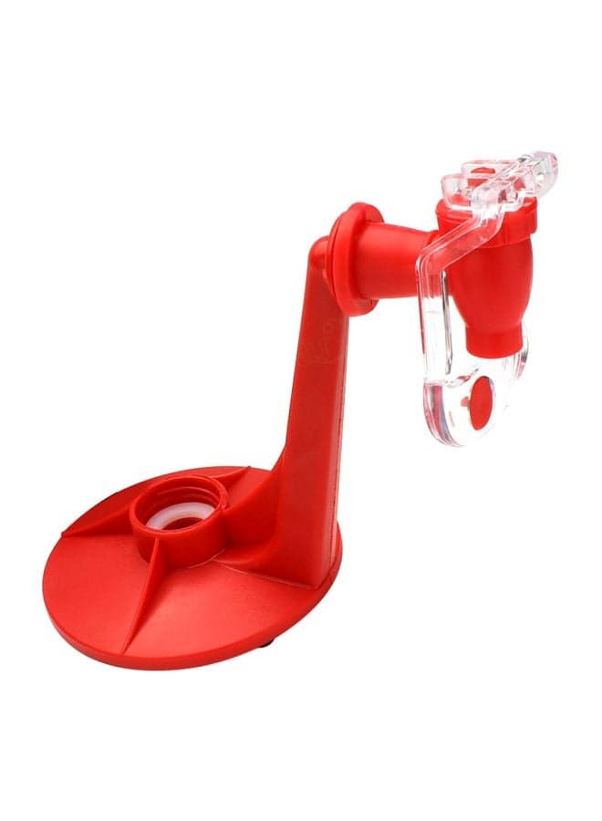 Plastic Soda Dispenser Red 12cm