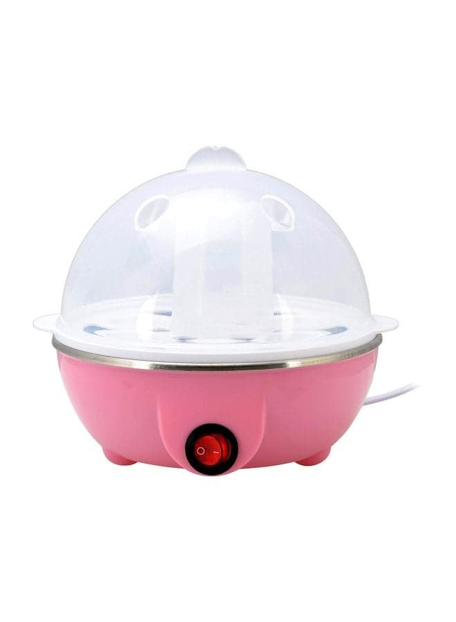 Plastic Egg Cooker Pink/White 10cm