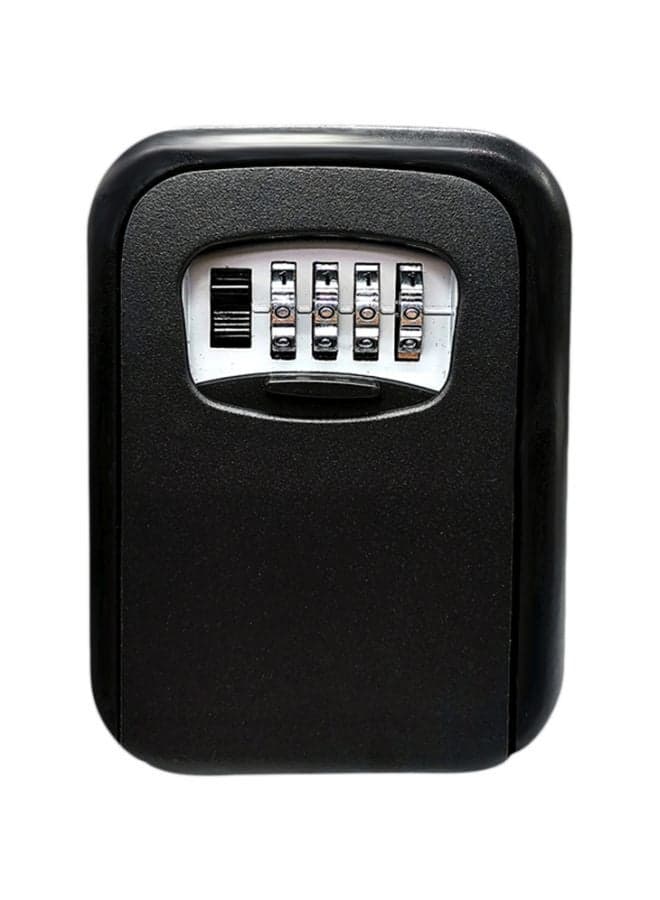 Wall Mounted Key Lock Box Black