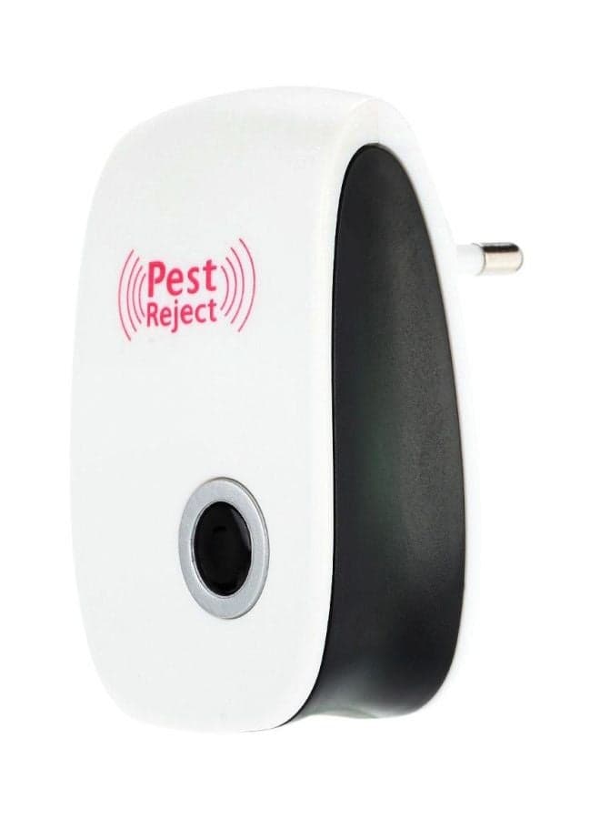 Ultrasonic Electronic Pest Repeller White 9.7centimeter