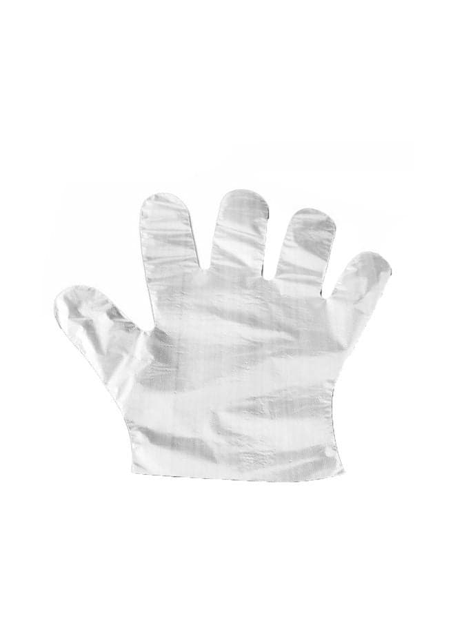100-Piece Disposable Gloves Clear 15x3x13cm