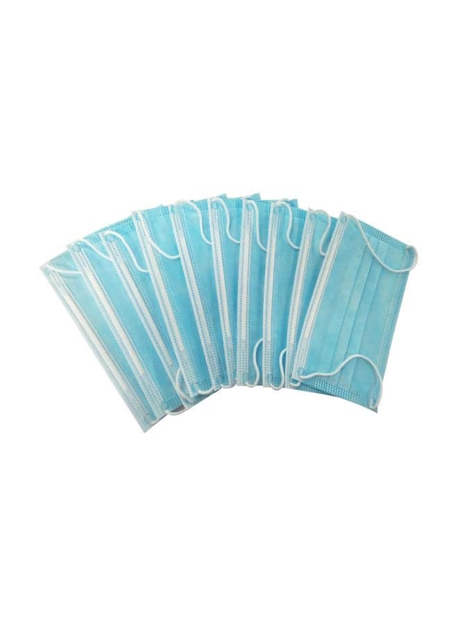 10-Piece Disposable Anti Dust Face Mask With Earloop Set