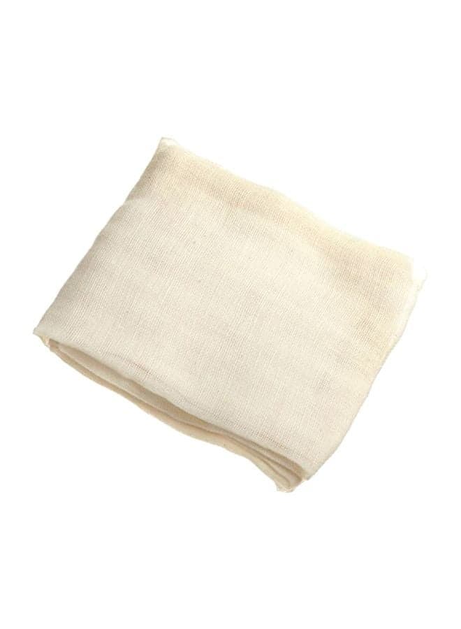 2-Piece Cotton Cheesecloth Beige 18x18feet