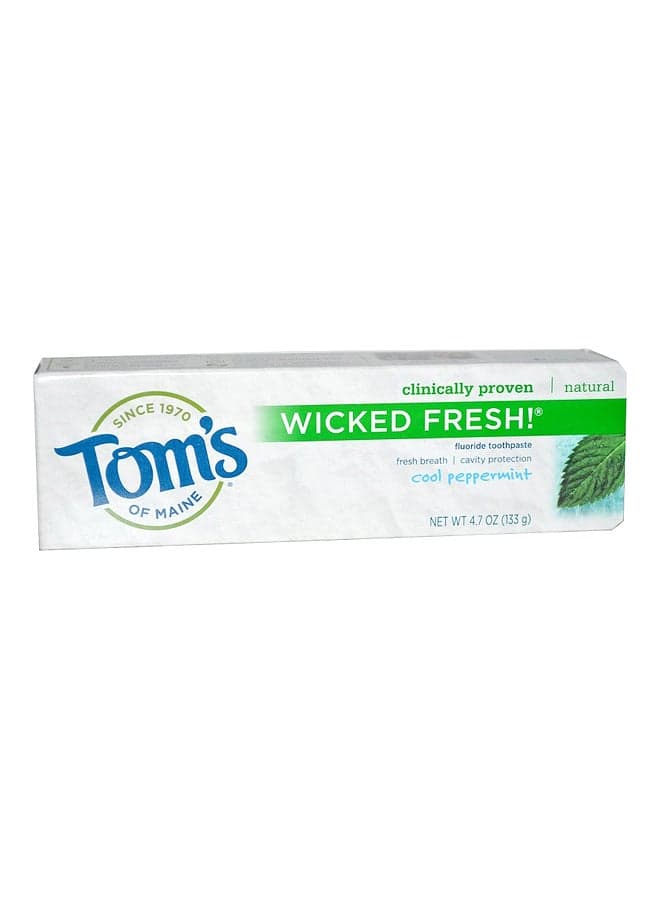 2-Piece Cool Peppermint Wicked Fresh Toothpaste 133grams