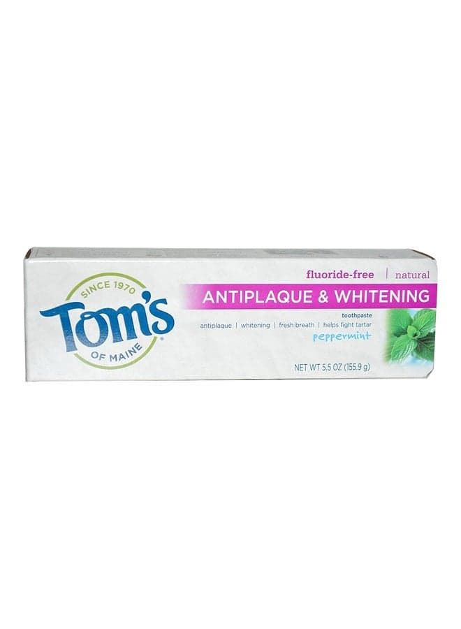 Antiplaque Tartar Control Peppermint Whitening Toothpaste