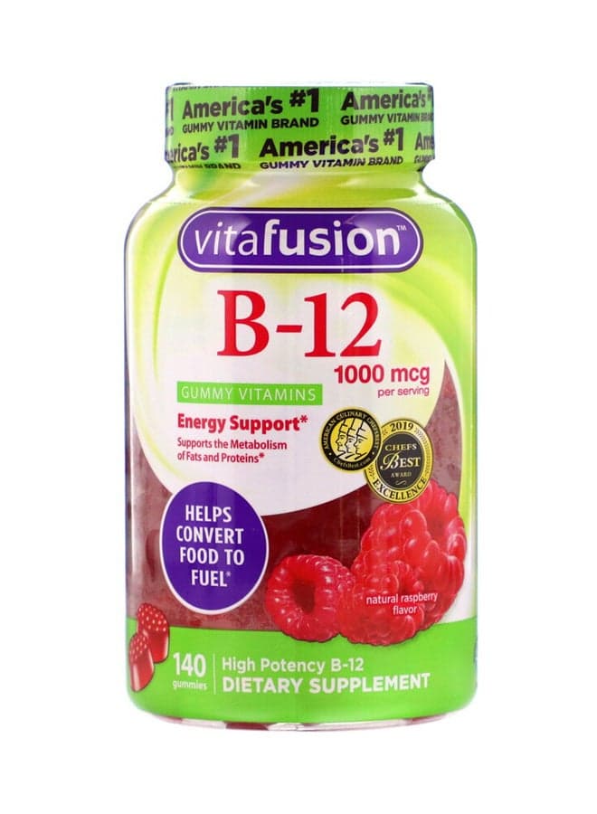Vitamin B-12 1000mcg Dietary Supplement - 140 Gummies