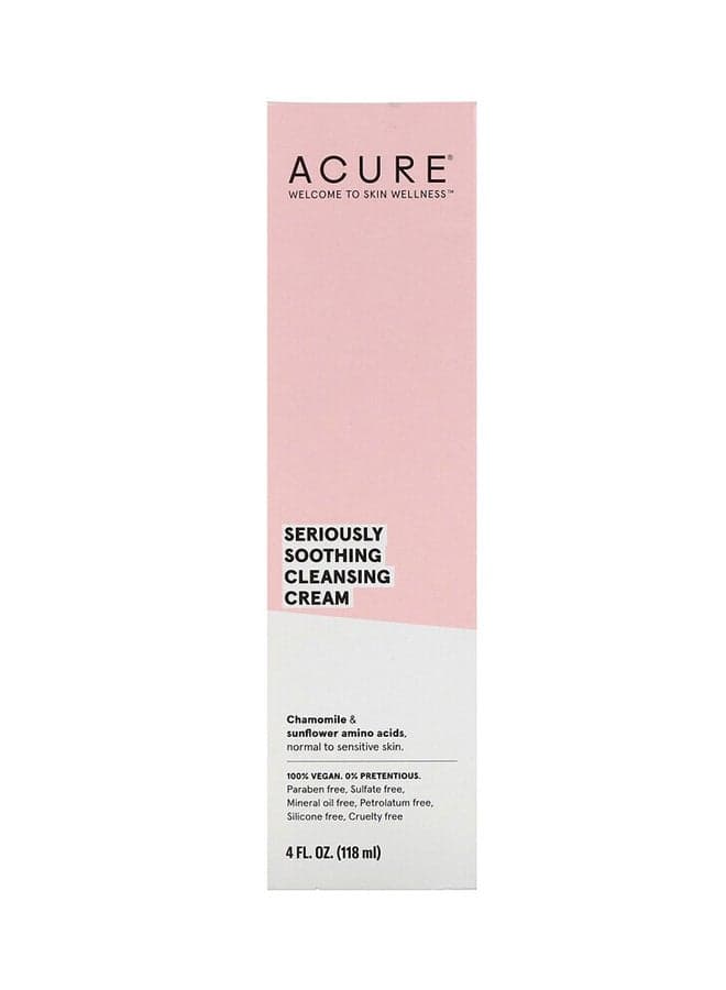 Seriously Soothing Cleansing Cream Face Wash 4Fluid Ounce
