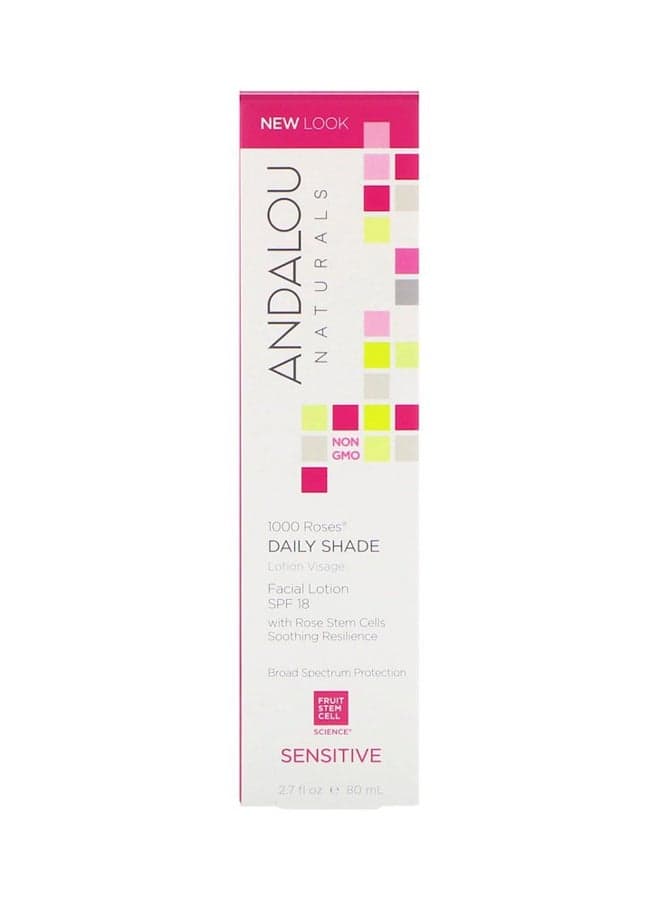 1000-Roses Daily Shade Facial Lotion With SPF 18 80ml