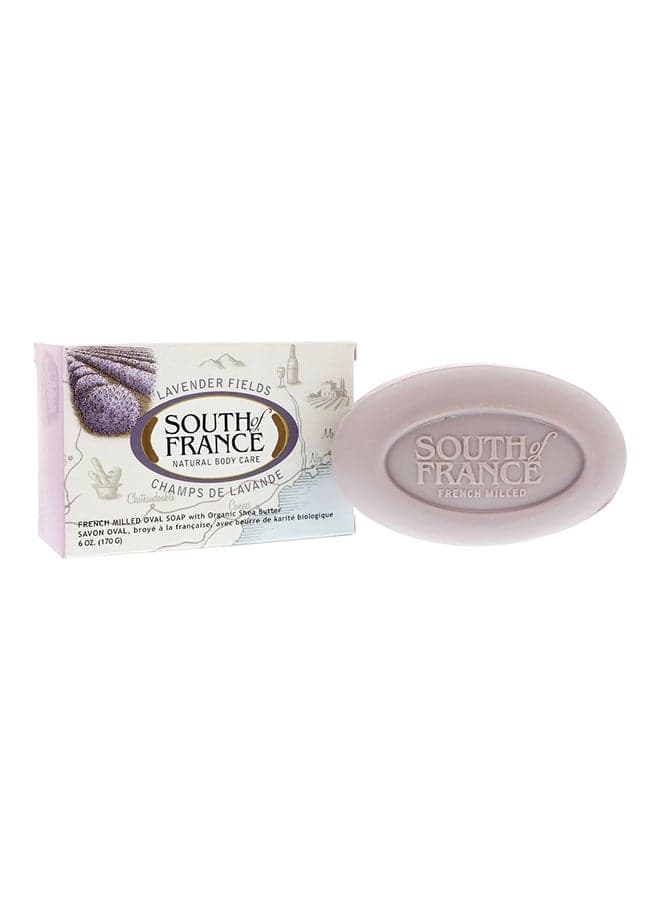 6-Piece Lavender Fields French Milled Oval Soap Set