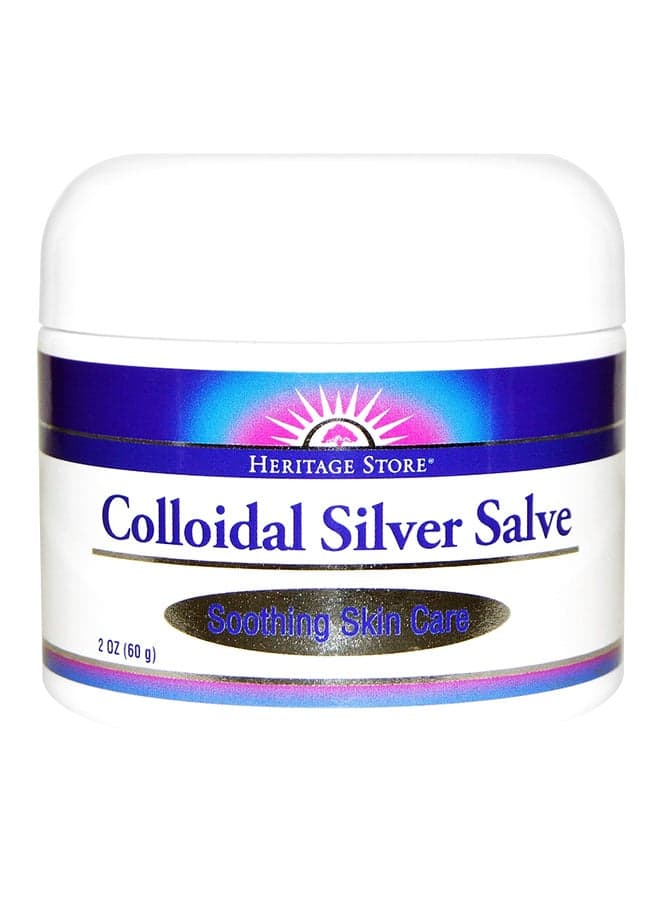 Colloidal Silver Salve Soothing Skin Care