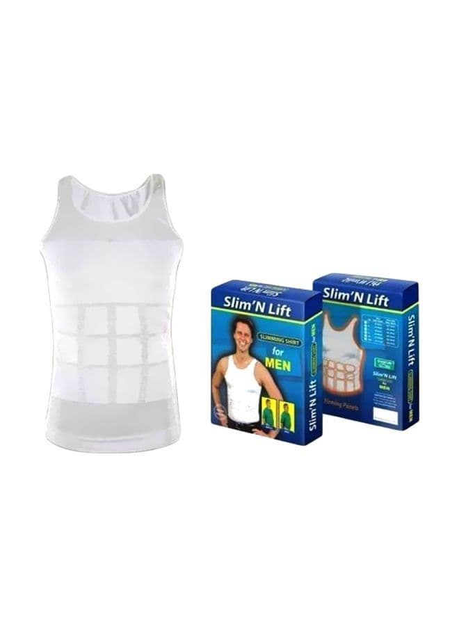 Slim'N Lift Sleeveless Vest White