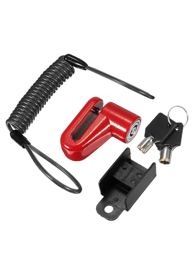 4-Piece Anti Theft Disc Brake Wire Lock Set For Xiaomi Mijia M365 Electric Scooter