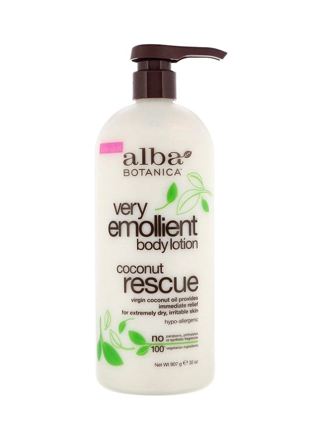 Very Emollient Body Lotion - Coconut Rescue Clear 907grams