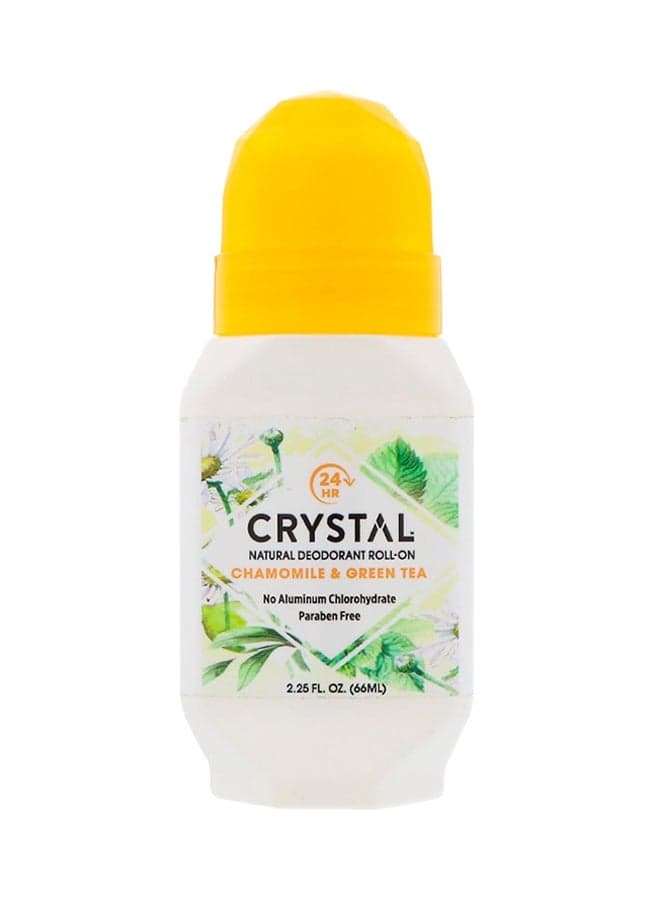 Mineral Deodorant Roll On - Chamomile And Green Tea Clear 66ml