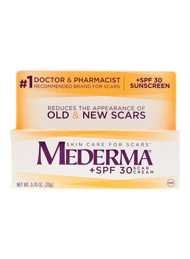 Skin Care For Scars Cream SPF30 20grams