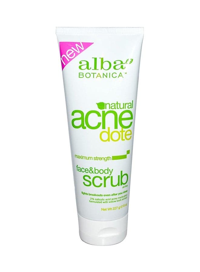 Acnedote Face And Body Scrub